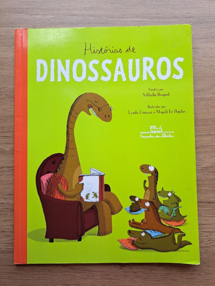 Livro Histórias de Dinossauros | Livro Companhia Das Letras Usado ...