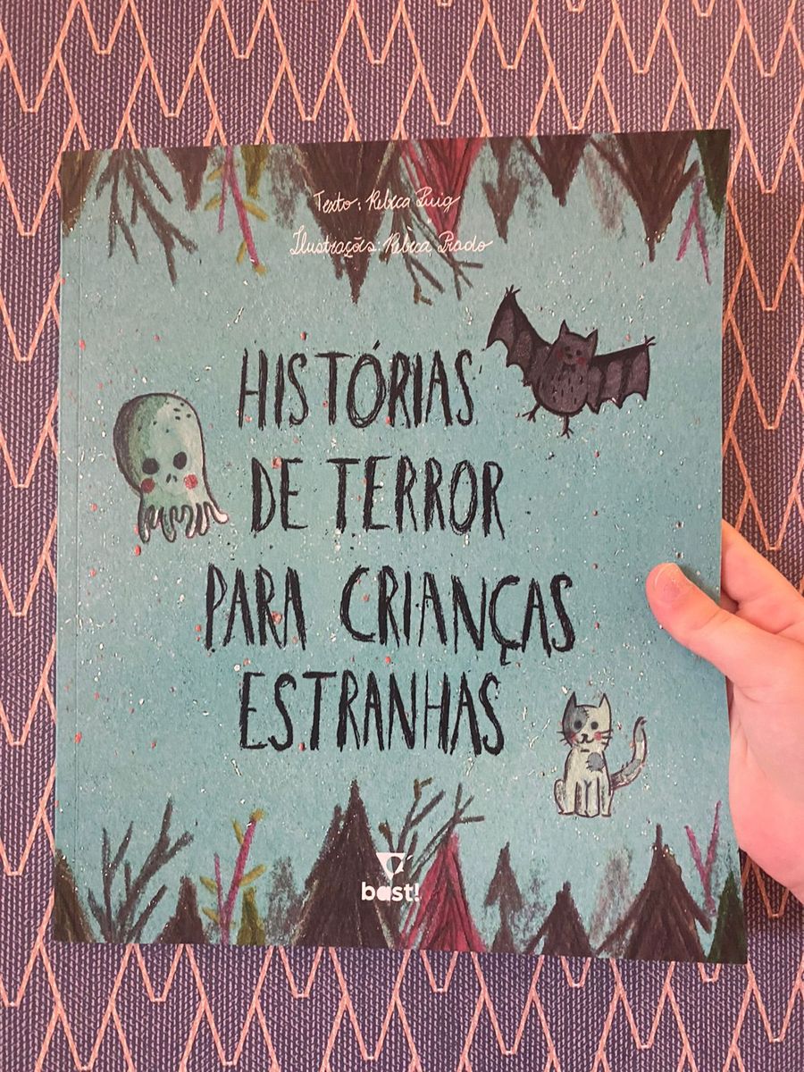 Livro: Histórias de Terror para Crianças Estranhas | Item Infantil Bast ...