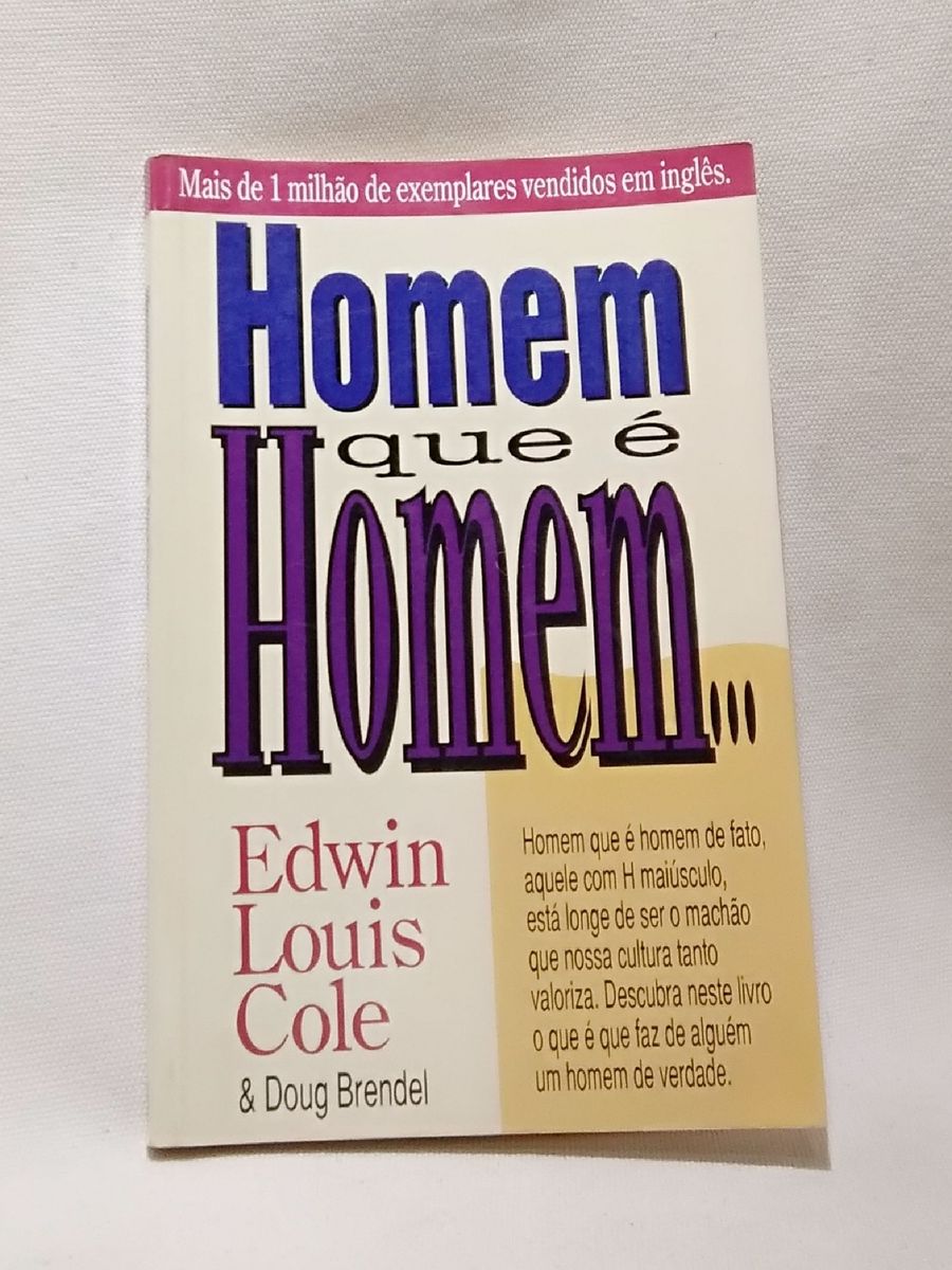 Livro Homem Que É Homem Edwin Louis Cole Livro Betânia Usado 54499848 Enjoei