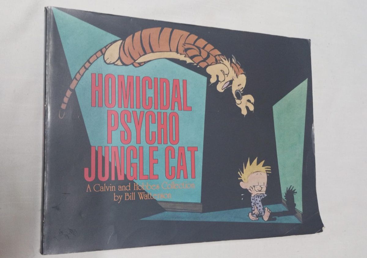 Livro Homicidal Psycho Jungle Cat - a Calvin And Hobbes Collection ...