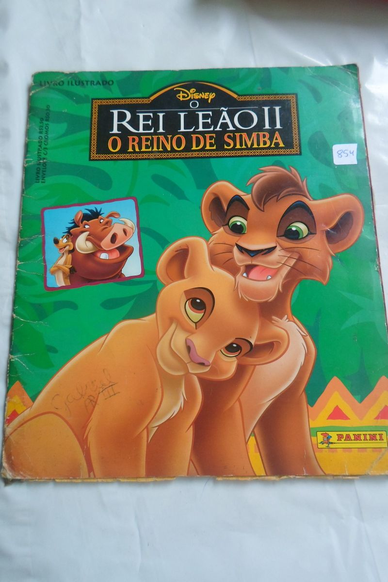 Livro Ilustrado O Rei Leão 2 O Reino De Simba Walt Disney Livro Livro Ilustrado O Rei Leão 2 O 