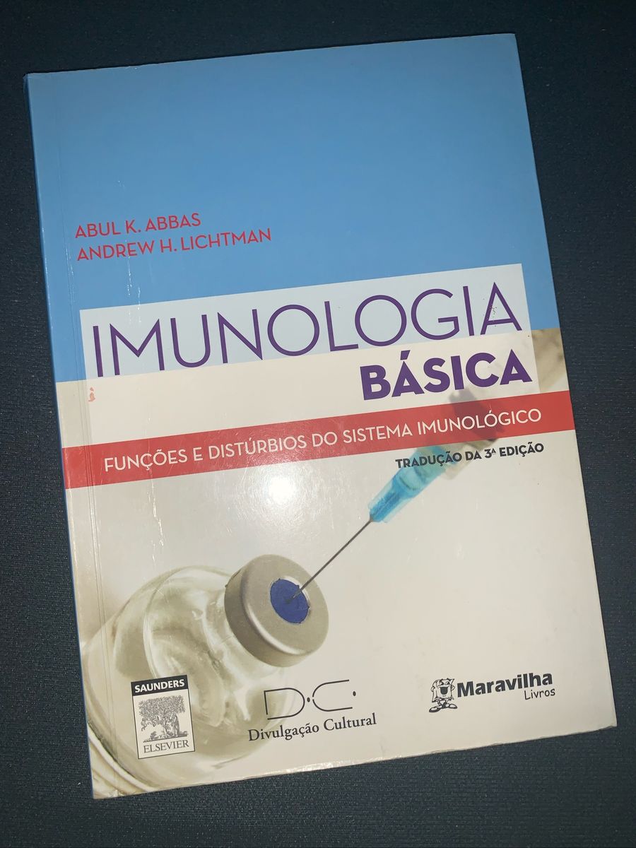 Livro: Imunologia Básica: Funções E Distúrbios Do Sistema Imunológico ...