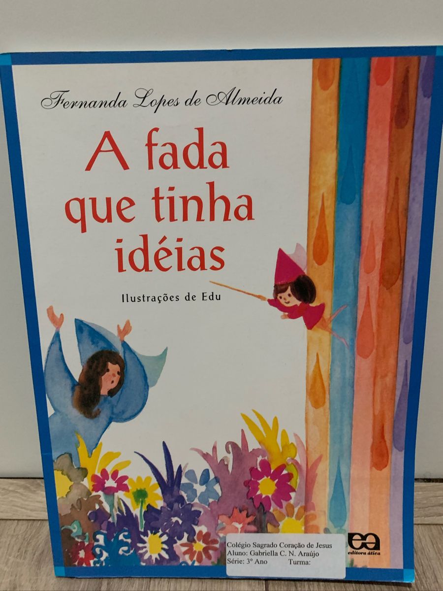 Livro Infantil a Fada Que Tinha Ideias | Livro Usado 67350874 | enjoei