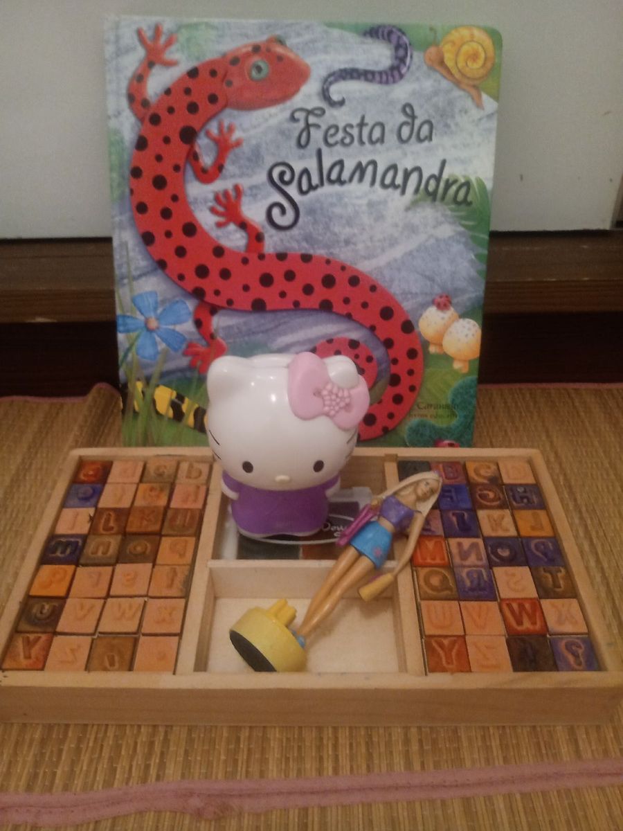 Livro Infantil E Carimbo Infantil Educativo Brinquedo Carimbo Barbie