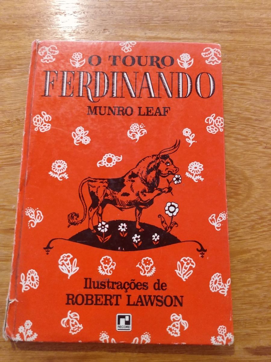 Livro Infantil "ferdinando O Touro" | Livro Usado 78719752 | enjoei