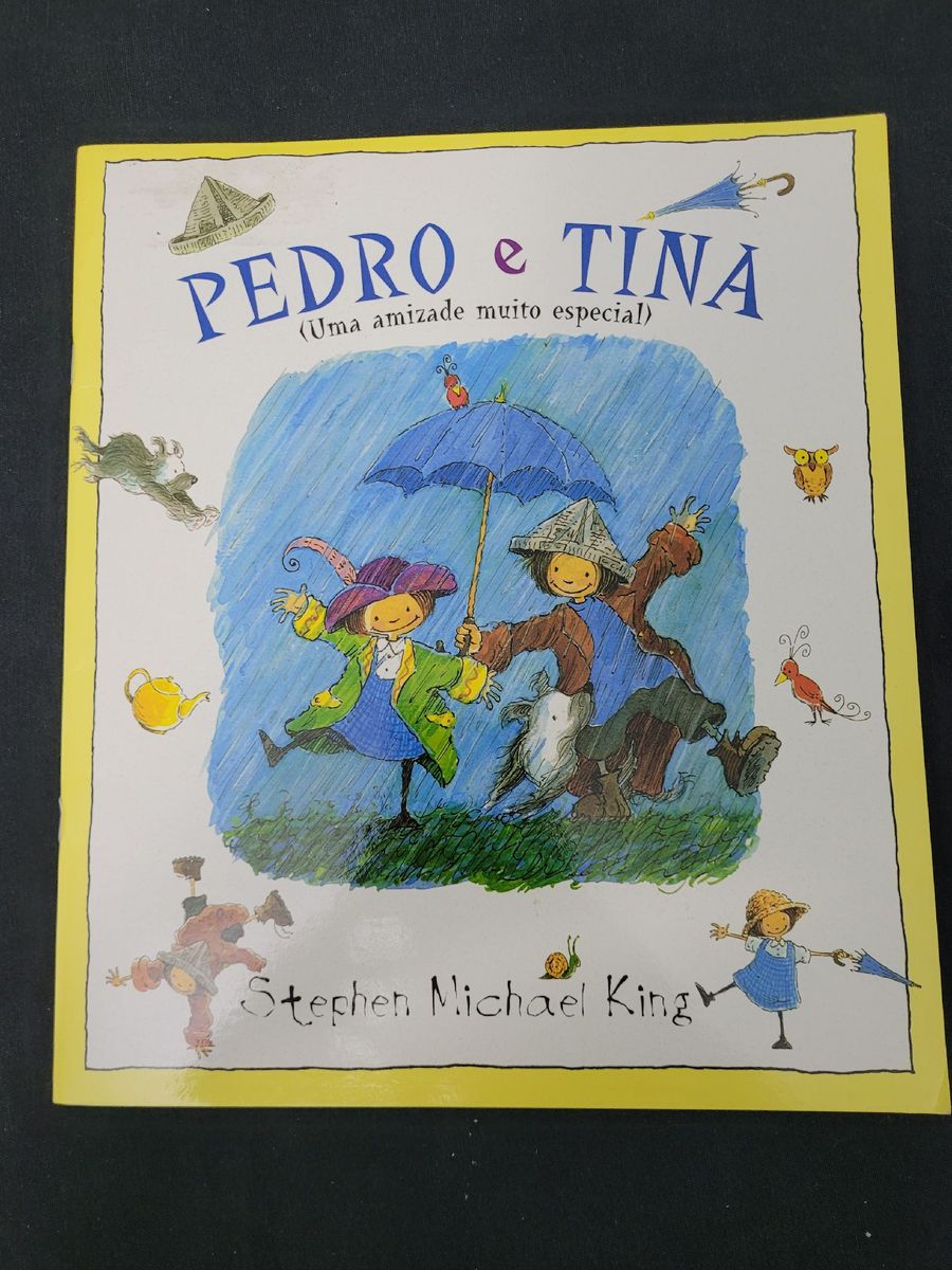 Livro Infantil Pedro e Tina | Livro Usado 66231351 | enjoei