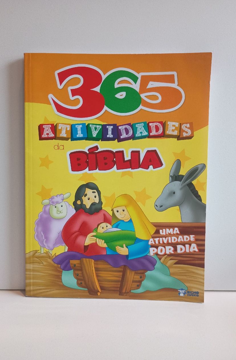 Livro Infanto Juvenil - 365 Atividades da Bíblia - Uma Atividade por ...