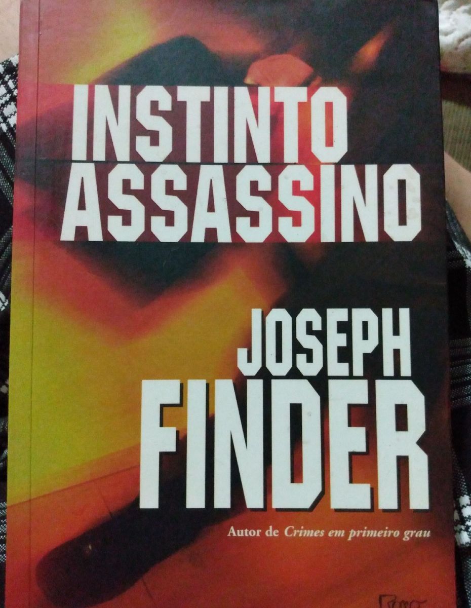 Livro Instinto Assassino Joseph Finder | Livro Usado 39168603 | enjoei
