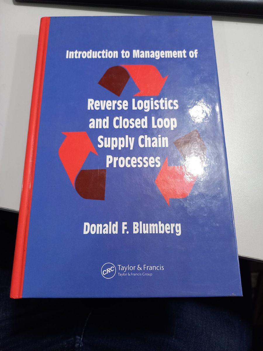 Livro Introduction To Management Of Reverse Logistics And Closed Loop