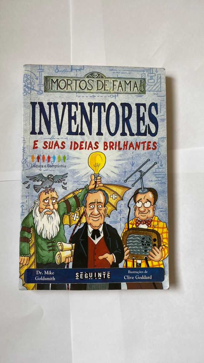 Inventores E Suas Ideias Brilhamtes - Companhia Das Letra