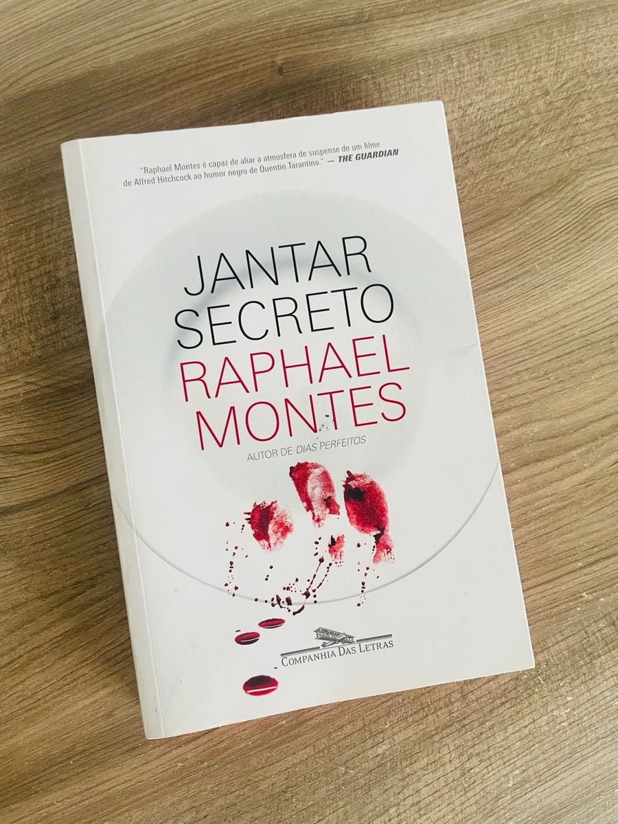 Livro Jantar Secreto - Raphael Montes | Livro Companhia Das Letras ...