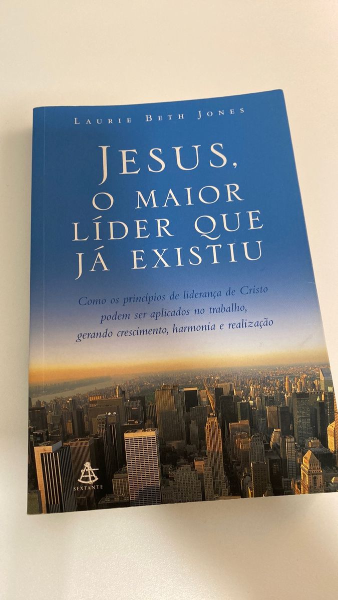 Livro Jesus O Maior Líder Que Já Existiu | Livro Usado 82932903 | enjoei