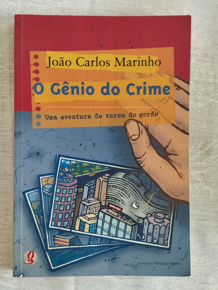 Livro João Carlos Marinho O Gênio do Crime | Livro O Gênio Do Crime ...