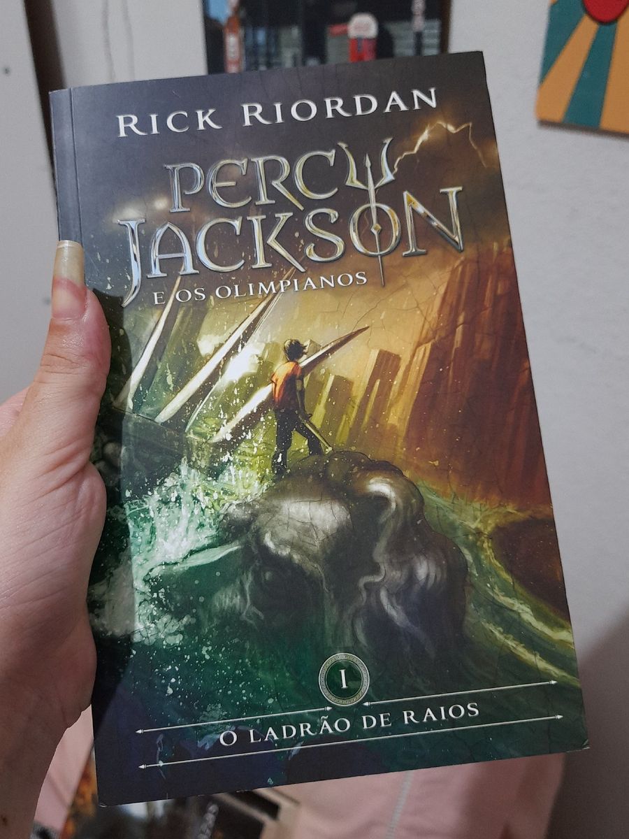 Livro Ladr O De Raios Percy Jackson Livro Livro Usado Enjoei