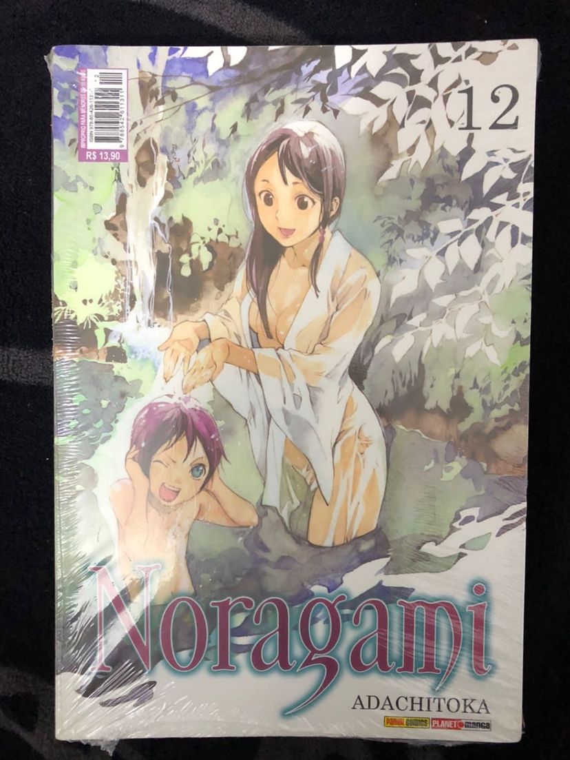3 livro mangá noragami, combo 3 mangás - outros  panini
