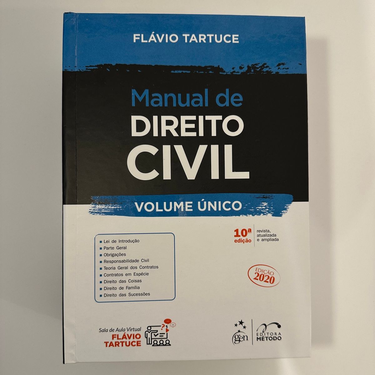 Livro Manual De Direito Civil (flávio Tartuce) | Livro Método/Gen Usado ...