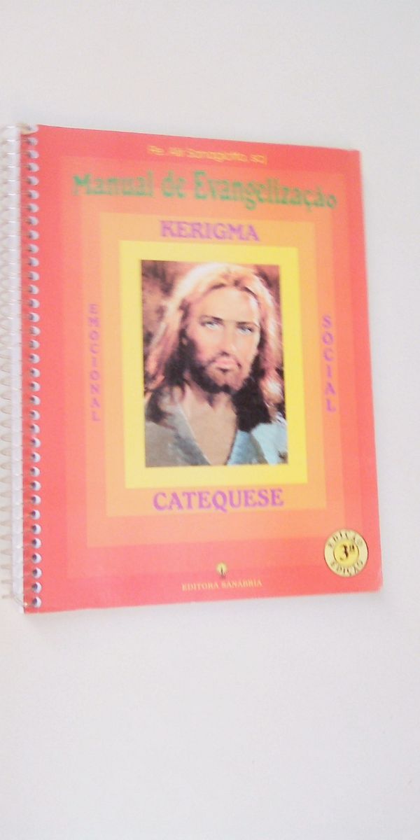 Livro Manual De Evangeliza O Kerigma Catequese Pe Ali Sanagiotto Livro Usado