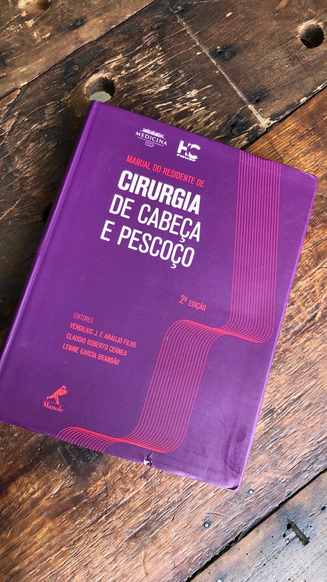 Livro Manual do Residente de Cirurgia de Cabeça e Pescoço | Livro ...