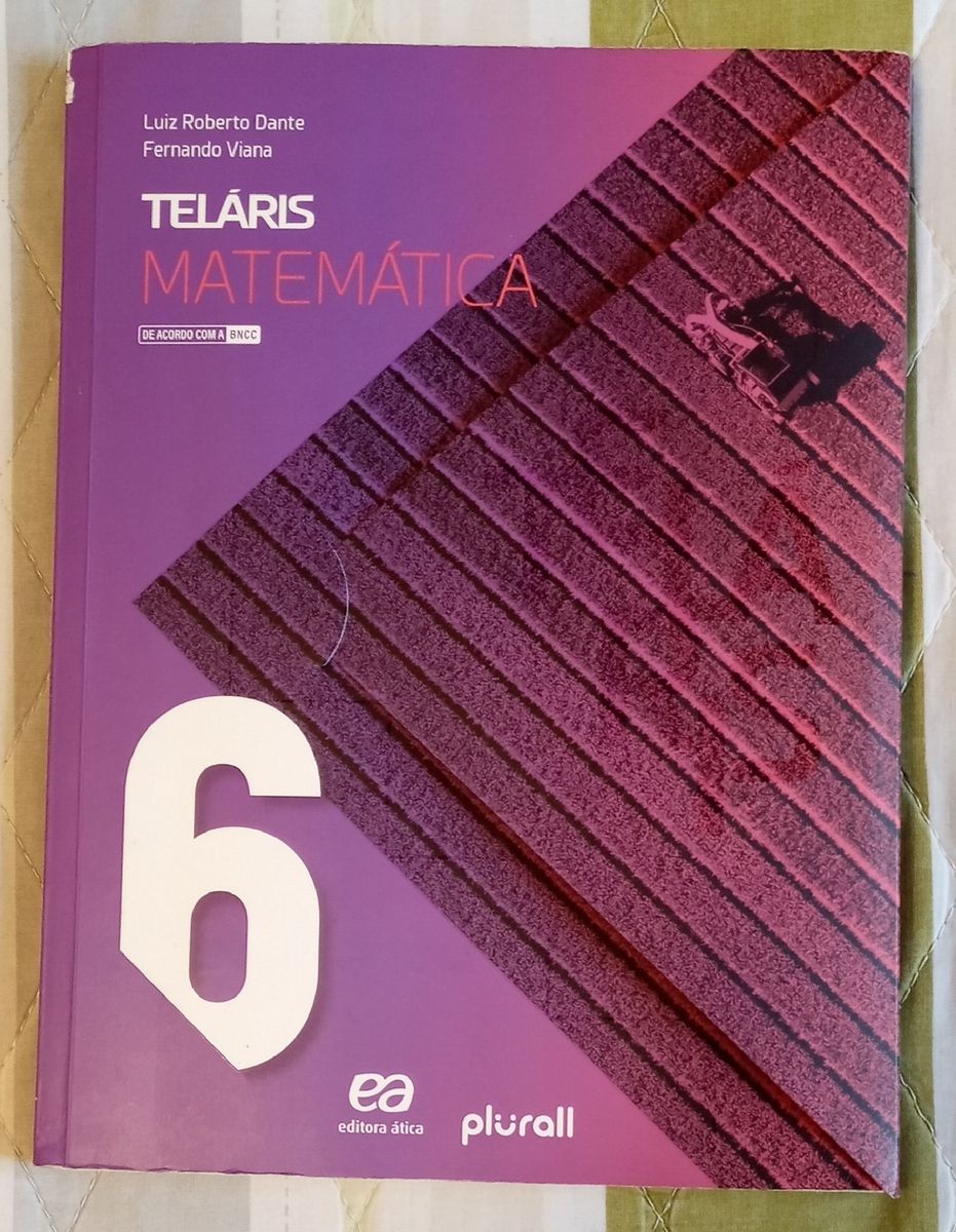 Livro Matemática Teláris 6 Ano | Livro Plurall / Ed. ática Usado ...