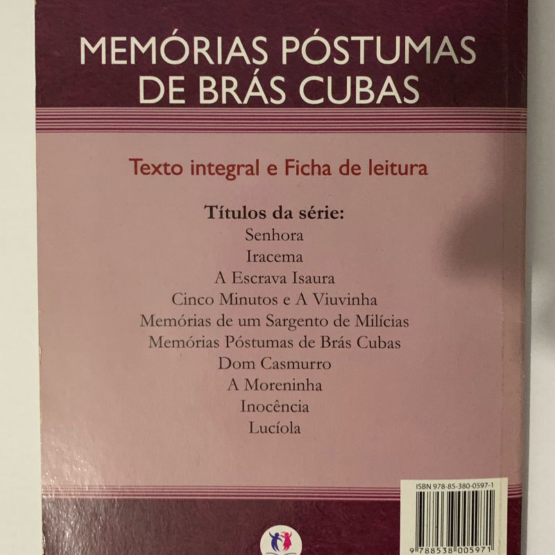 Livro Memórias Póstumas de Brás Cubas, Livro Editora Giranda Cultural  Usado 33823525