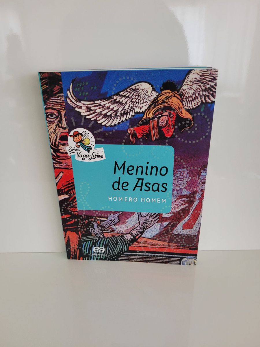 Livro Menino de Asas Homero Homem | Livro Editora Atica Usado 64159112 ...