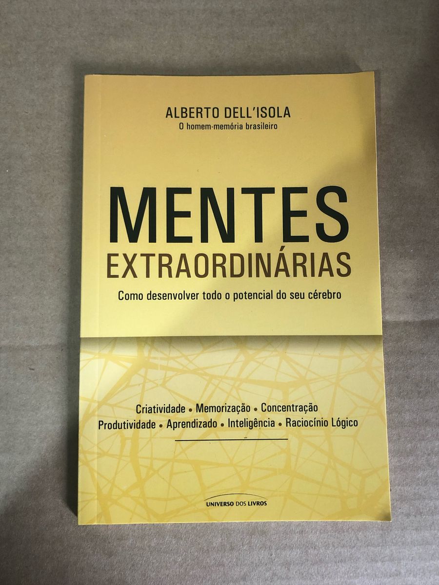 Livro Mentes Extraordinárias Livro Universo Dos Livros Usado enjoei