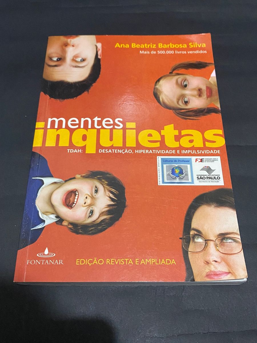 Livro Mentes Inquietas Tdah Livro Livro Nunca Usado Enjoei