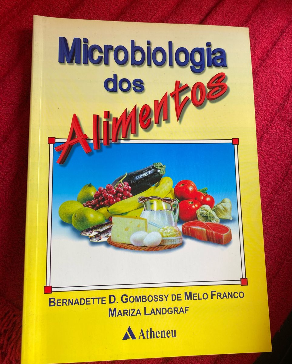 Livro Microbiologia Dos Alimentos | Livro Atheneu Usado 75628270 | Enjoei