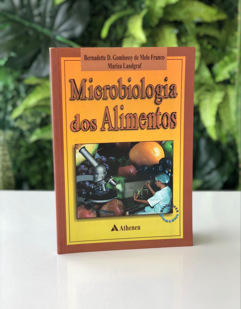 Livro Microbiologia Dos Alimentos | Livro Atheneu Usado 80003223 | Enjoei