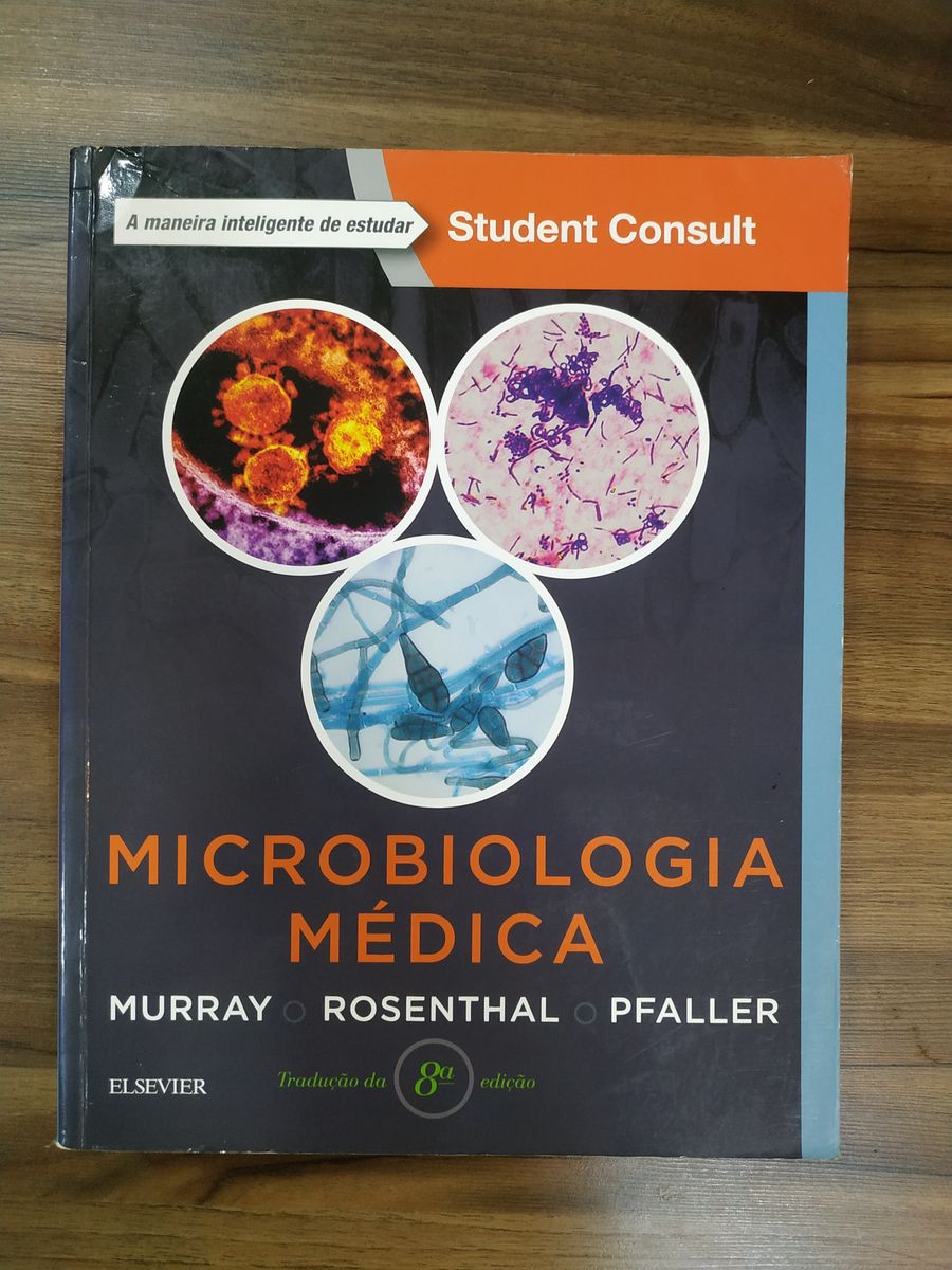 Livro Microbiologia Médica 8ª Edição Murray Rosenthal Pfaller Livro Usado 69917758 Enjoei