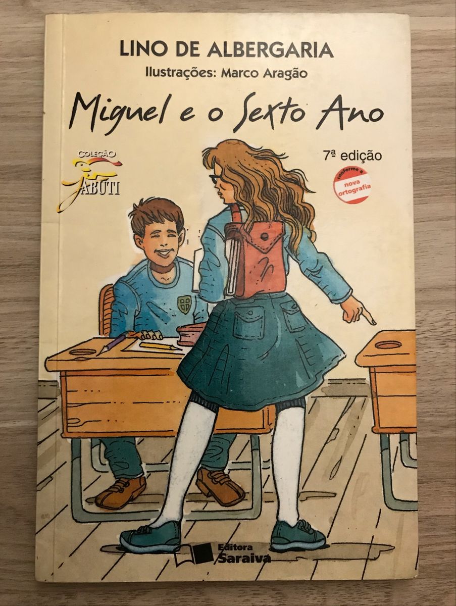 Livro Miguel e O Sexto Ano | Livro Editora Saraiva Usado 67478090 | enjoei