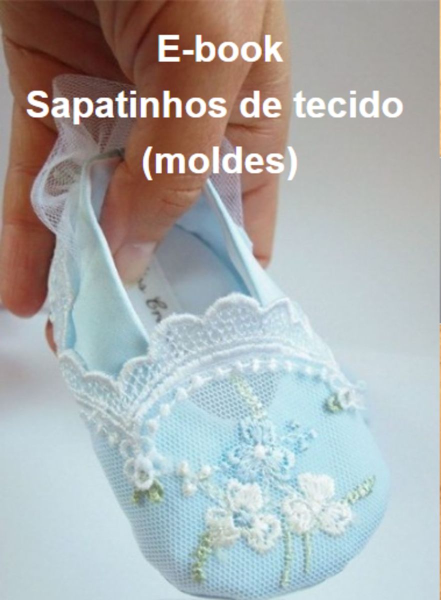 sapatinhos de tecido