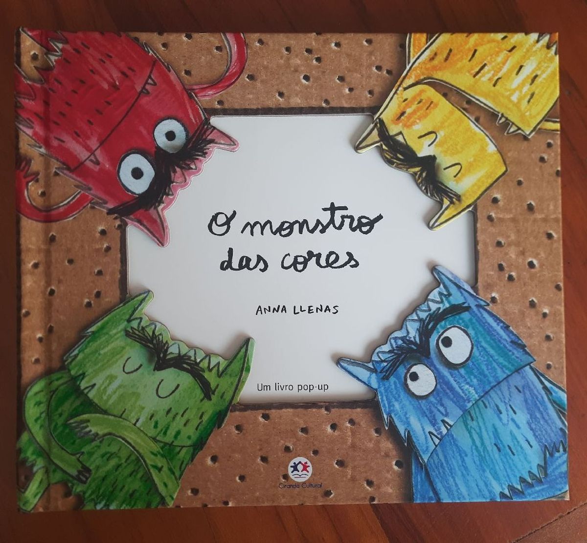 Livro Monstro Das Cores Pop Up | Livro Ciranda Cultural Usado 86789304 ...