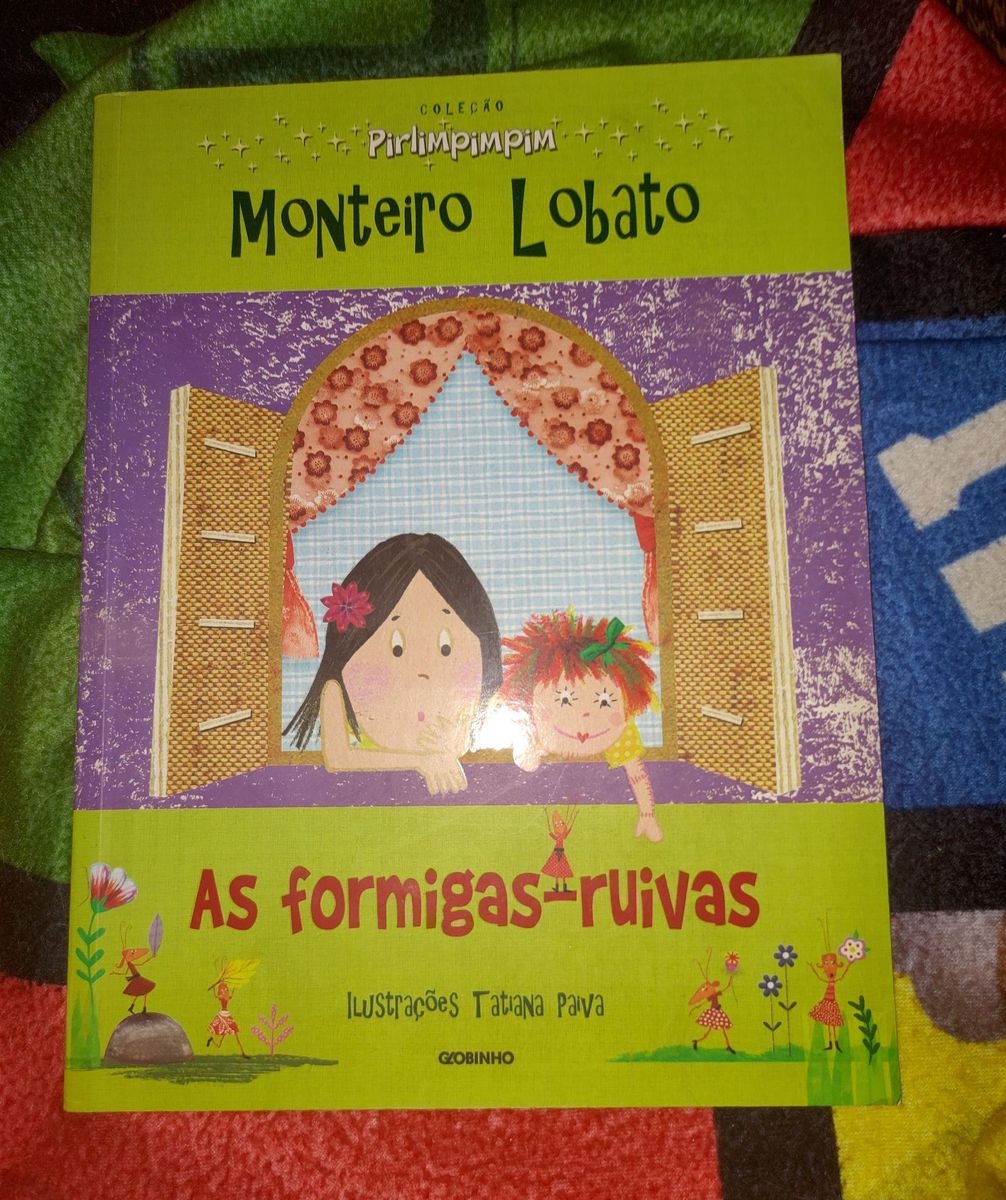 Livro Monteiro Lobato As Formigas Ruivas | Livro Usado 72145010 | enjoei