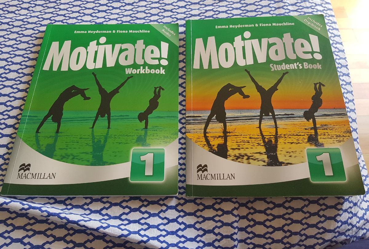 Livro Motivate 1 Workbook + Student's Book | Livro Macmillan Usado ...