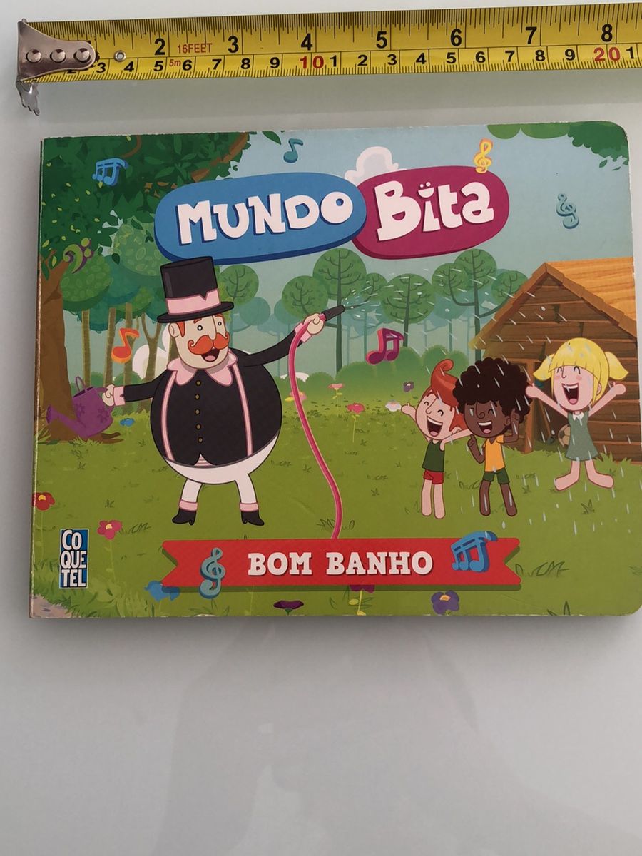 Livro Mundo Bita Infantil Crian A Item Infantil Coquetel Usado