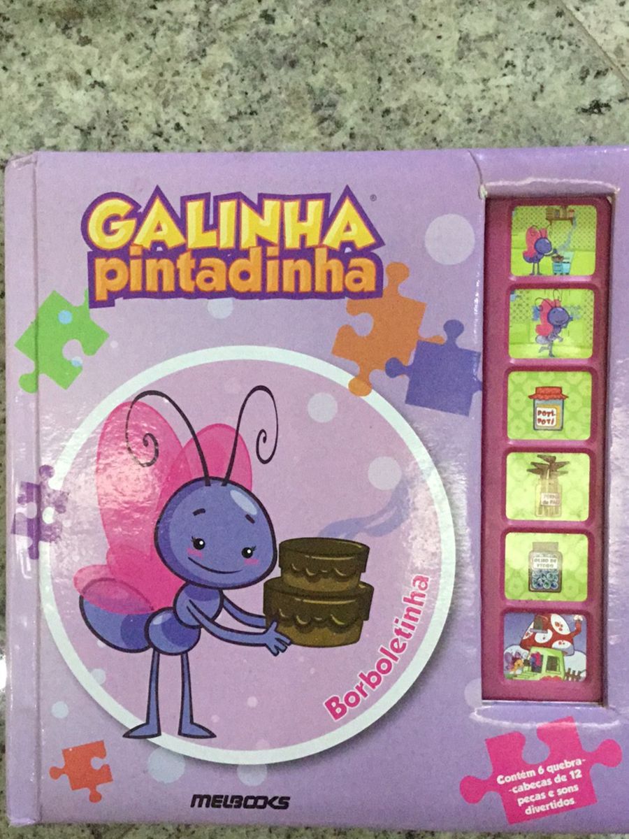 GALINHA PINTADINHA: PINTINHO AMARELINHO - QUEBRA-CABEÇAS