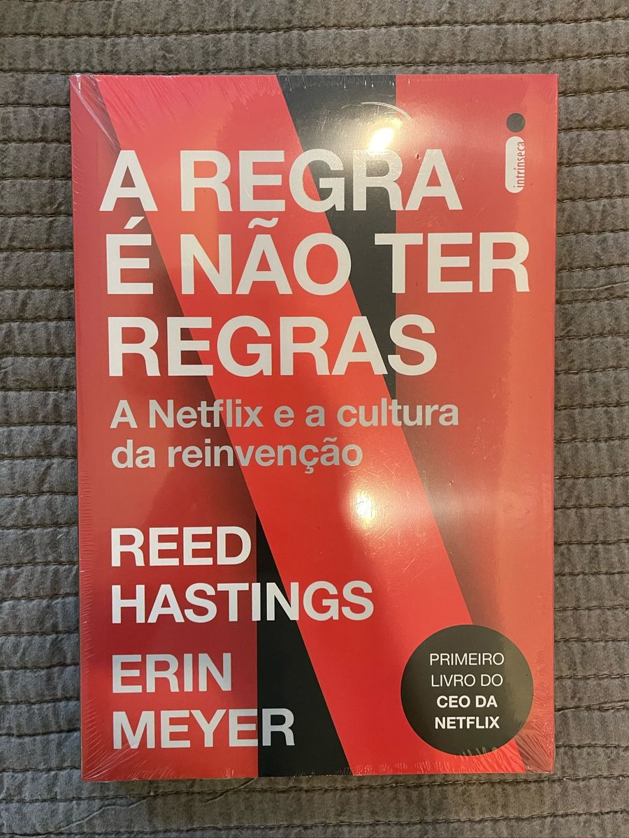 Livro Netflix: a Regra É Não Ter Regras | Livro Netflix Nunca Usado ...