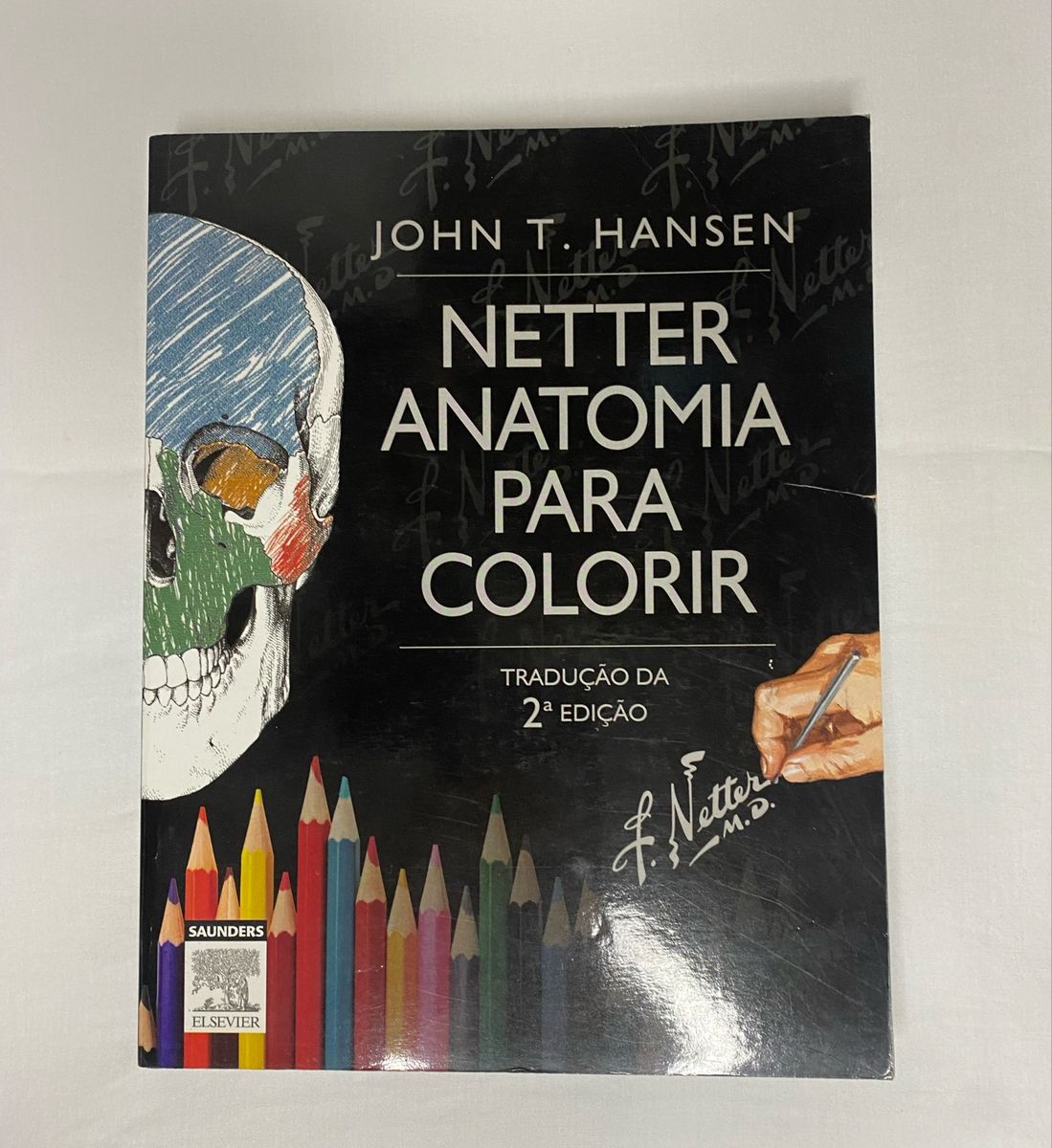 Livro Netter Anatomia Para Colorir 2º Edição | Livro Elsevier Usado ...