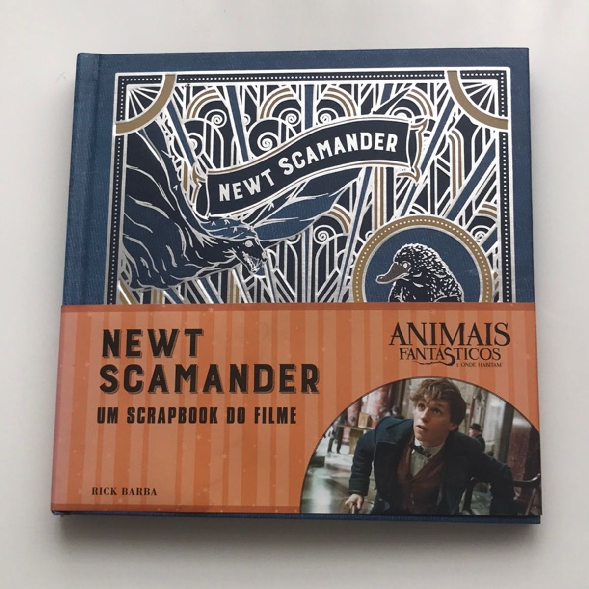 Livro Newt Scamander Um Scrapbook do Filme Animais Fantásticos e Onde