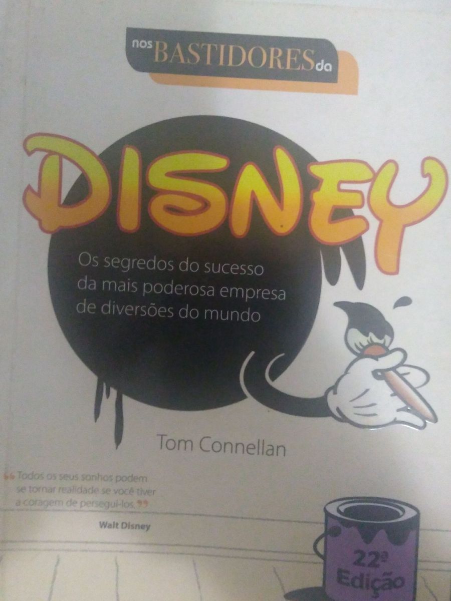 Livro Nos Bastidores Da Disney Livro Saraiva Usado Enjoei