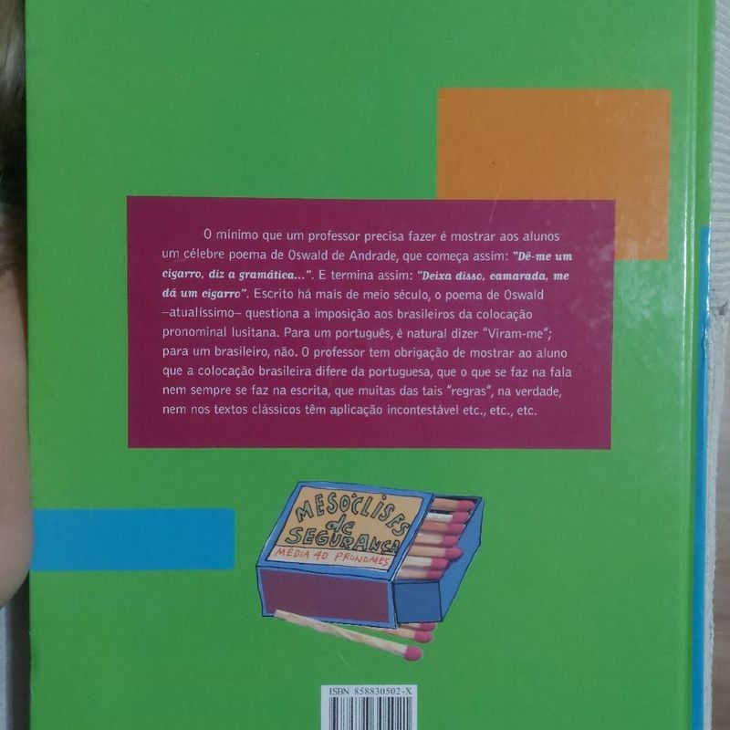 Livro Nossa Língua em Letra e Música Prof Pasquale. 2002. Zerado