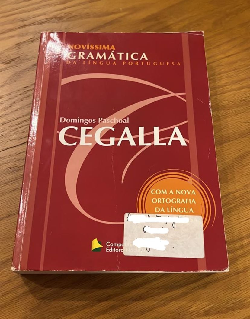 Livro Novíssima Gramática Da Língua Portuguesa Domingos Paschoal ...