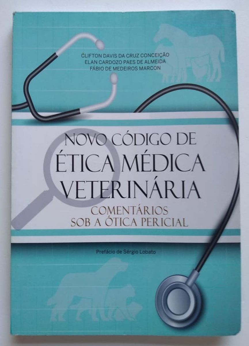 Livro Novo Código de Ética Médica Veterinária Livro Usado 49355445 enjoei