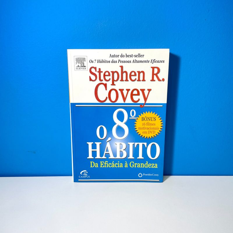 Kit Dvd Lacrado + Livro O 8º Hábito: da Eficácia À Grandeza