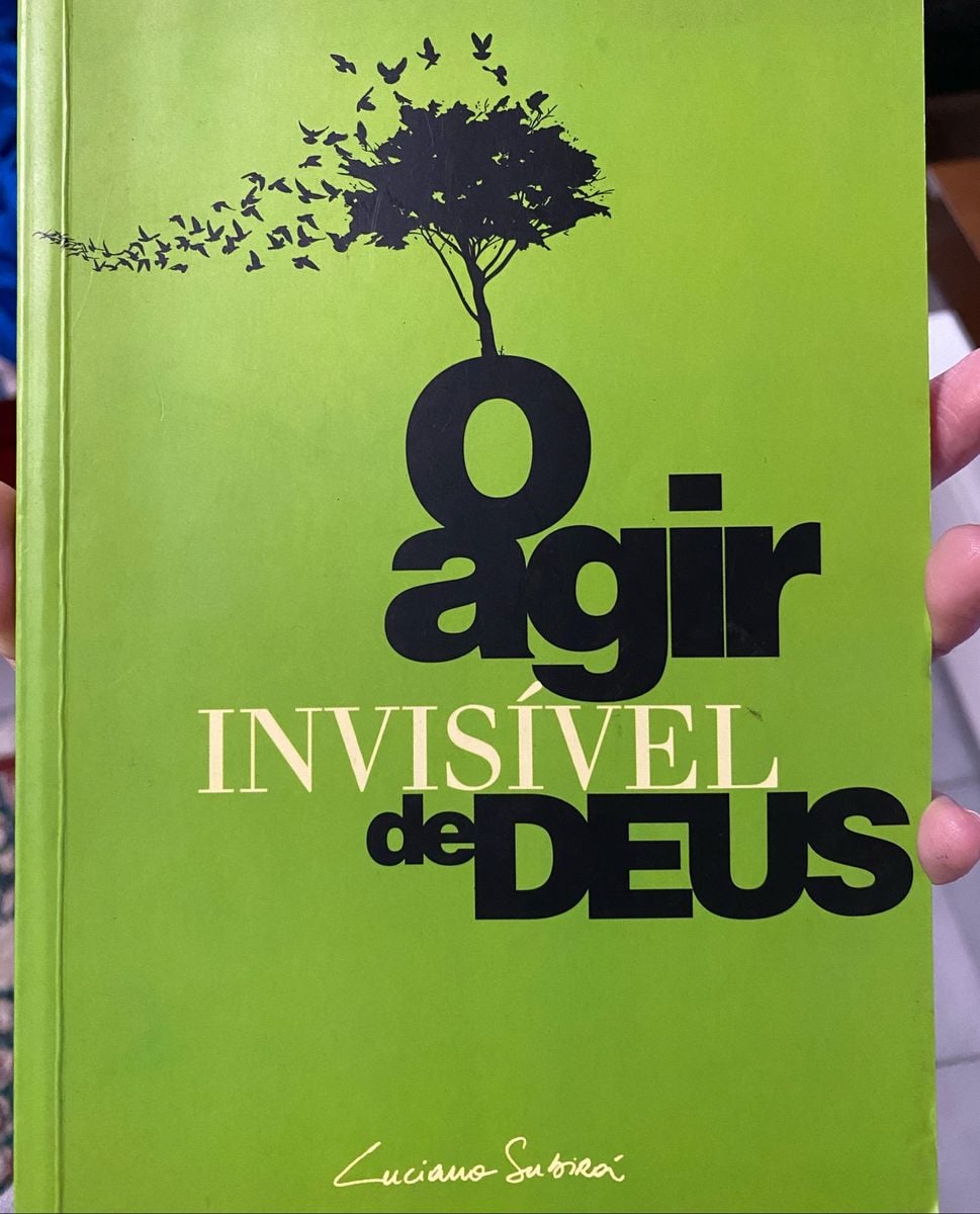 Livro O Agir Invisível De Deus Luciano Subirá Livro Orvalho Usado
