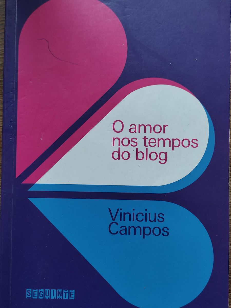 Livro O Amor Nos Tempos do Blog | Livro Vinicius Campos Usado 68642222 ...