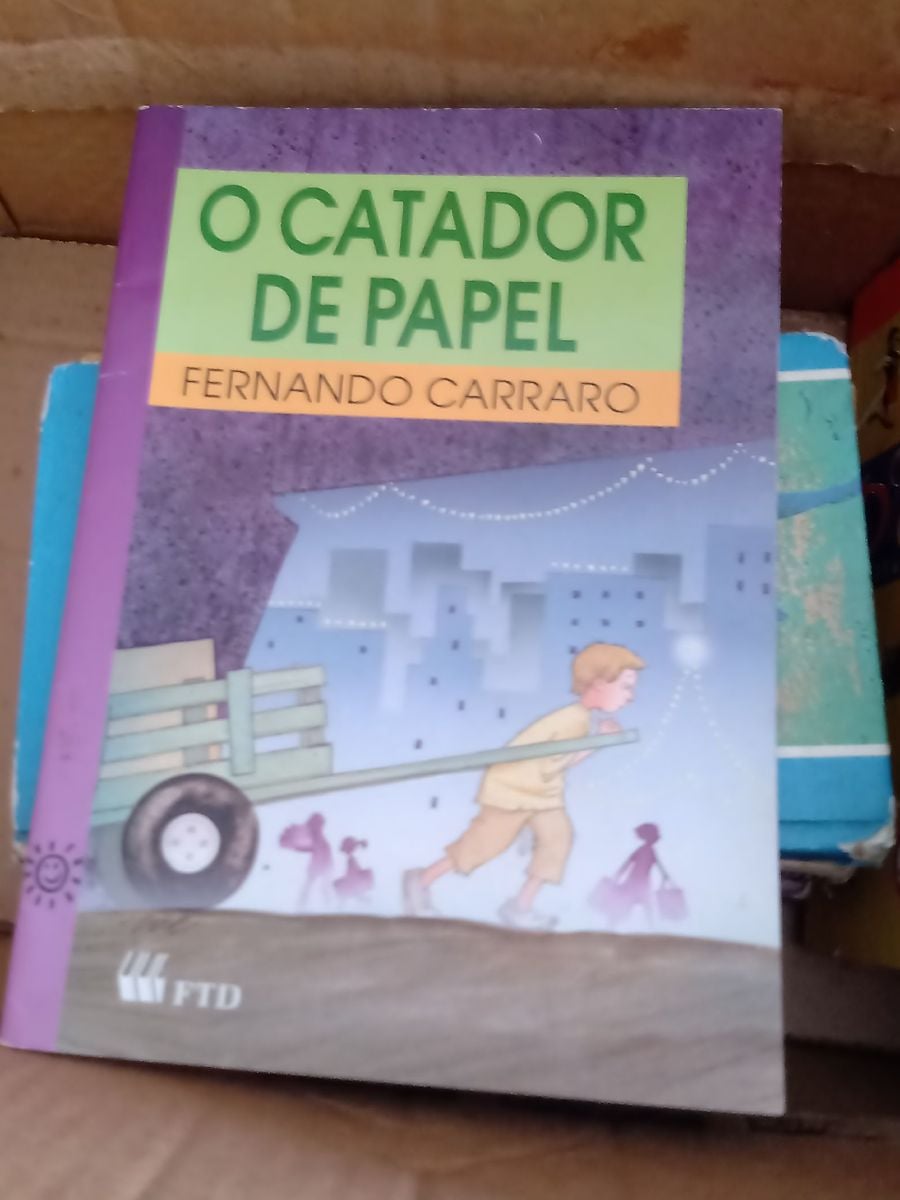 Livro O Catador de Papel | Livro Editora Ftd Usado 60481204 | enjoei