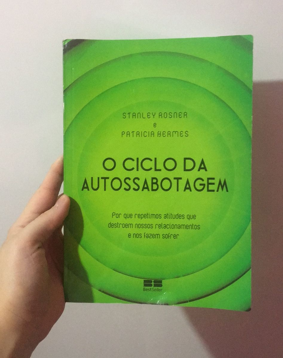 Livro O Ciclo da Autossabotagem | Livro Best Seller Usado 80317128 | enjoei