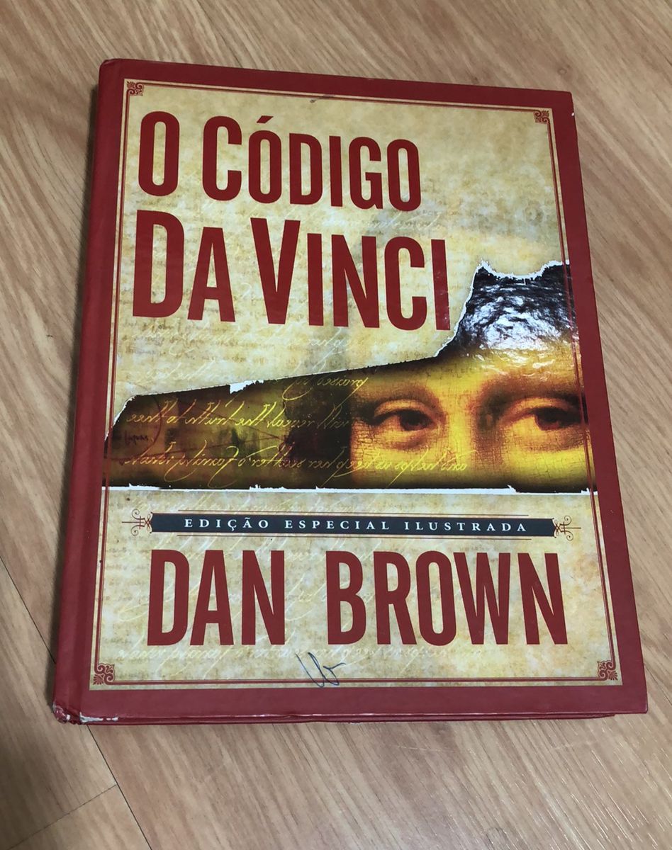 Livro O Código da Vinci Edição Especial Ilustrada de Dan Brown | Livro